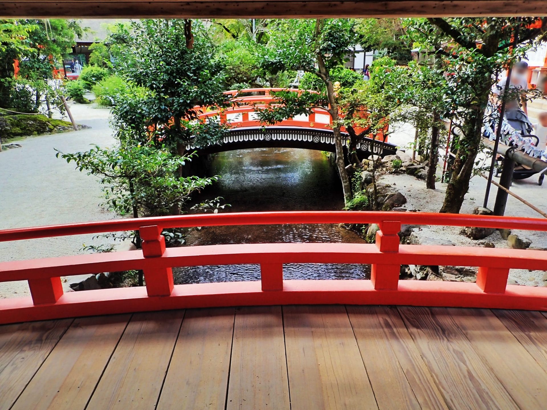 上賀茂神社の片岡橋