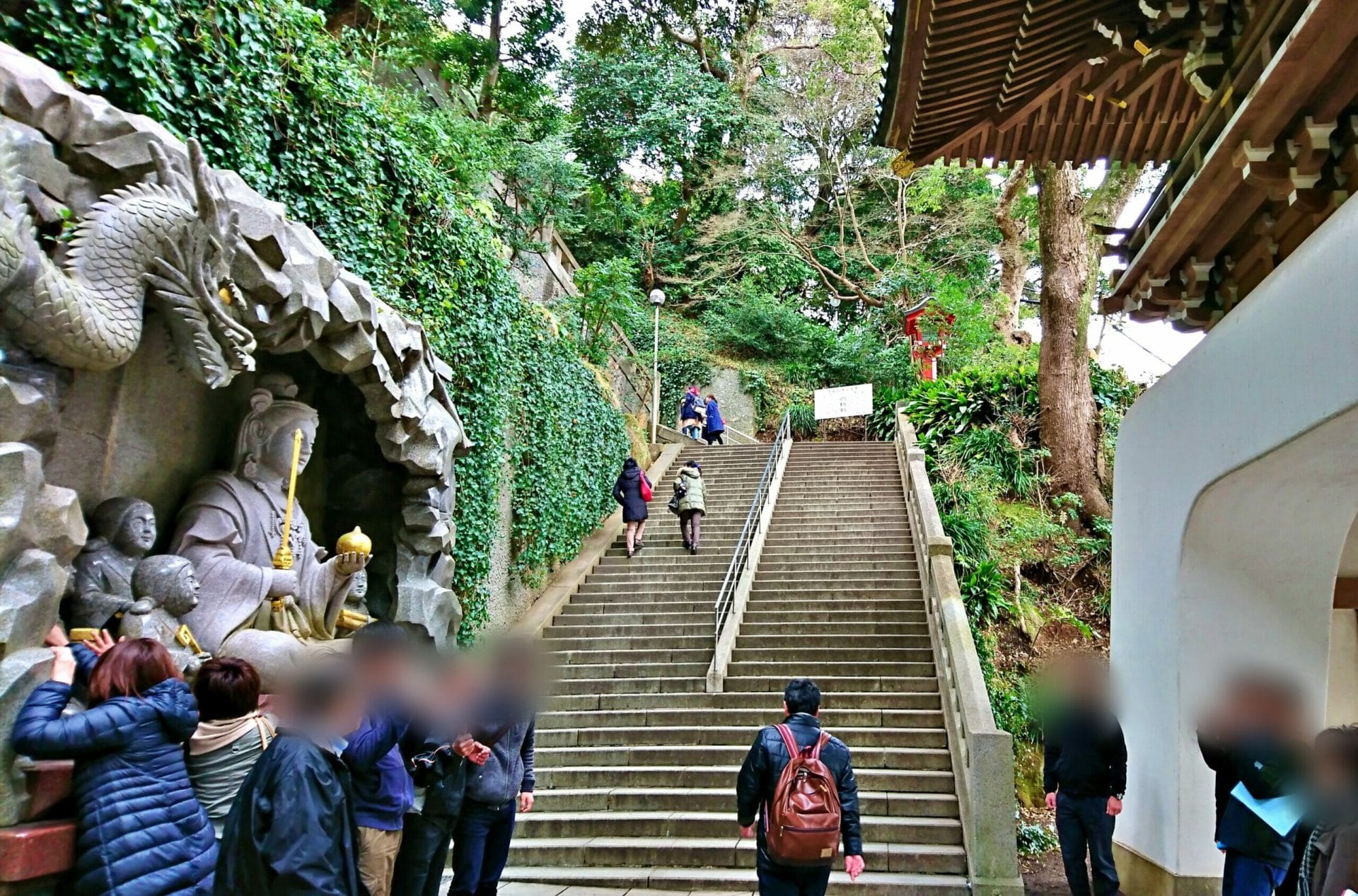 江ノ島神社の階段