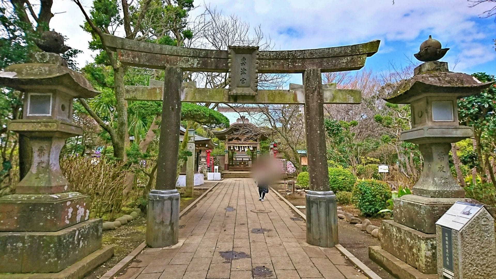 江ノ島神社のパワースポット奥津宮